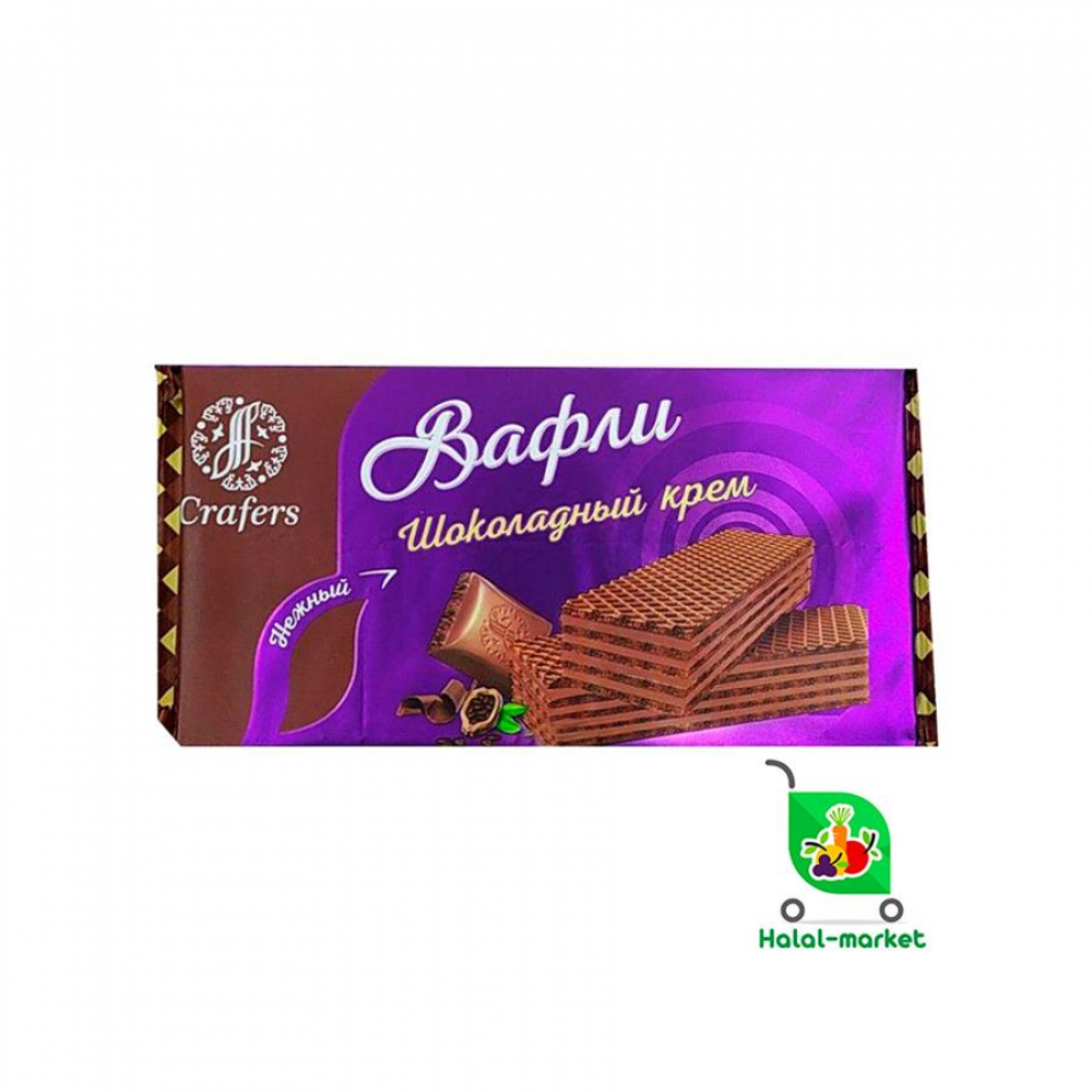 Вафли CRAFERS DREAM WAFERS Шоколадный 200гр