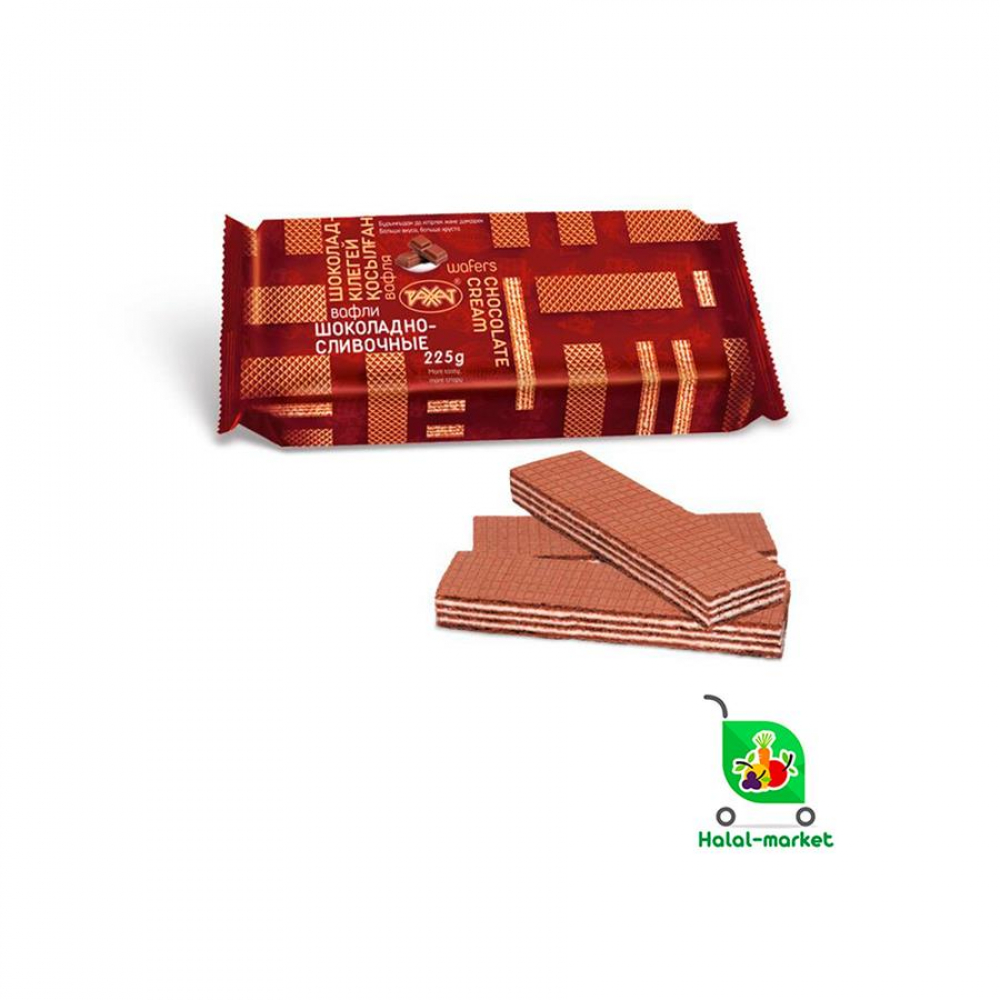 Вафли РАХАТ Шоколад 225гр