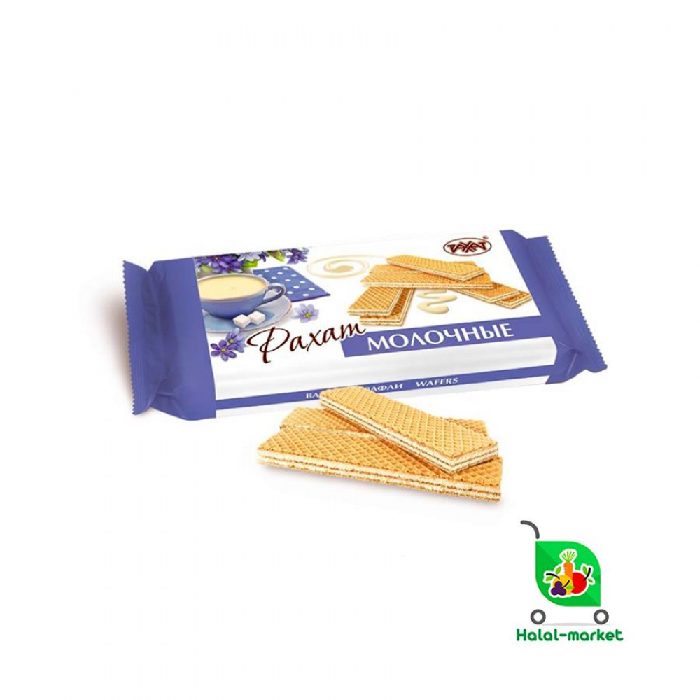 Вафли РАХАТ Молочный 400гр