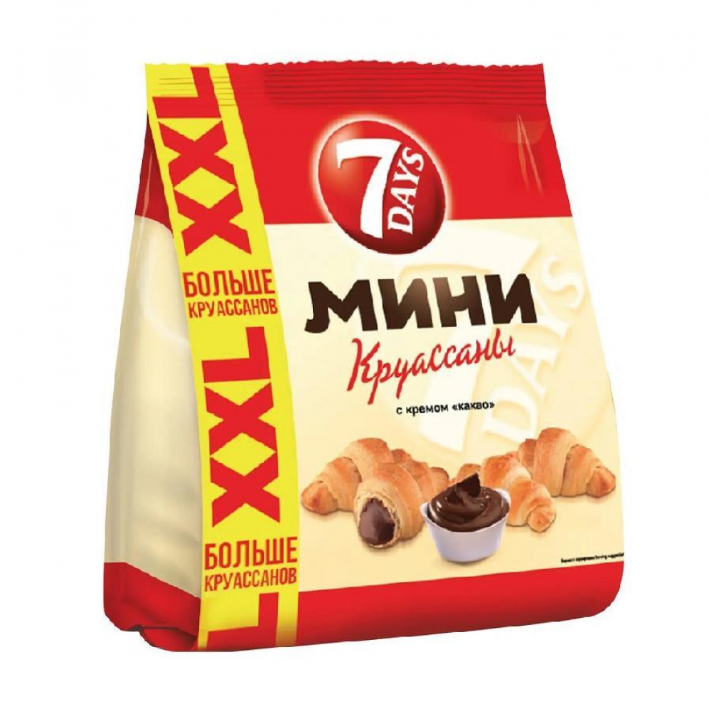 Круассан 7DAYS ассортимент 335гр