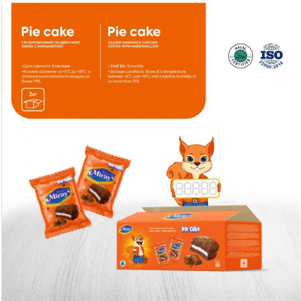 Печеные Miray Waffle cake 45гр