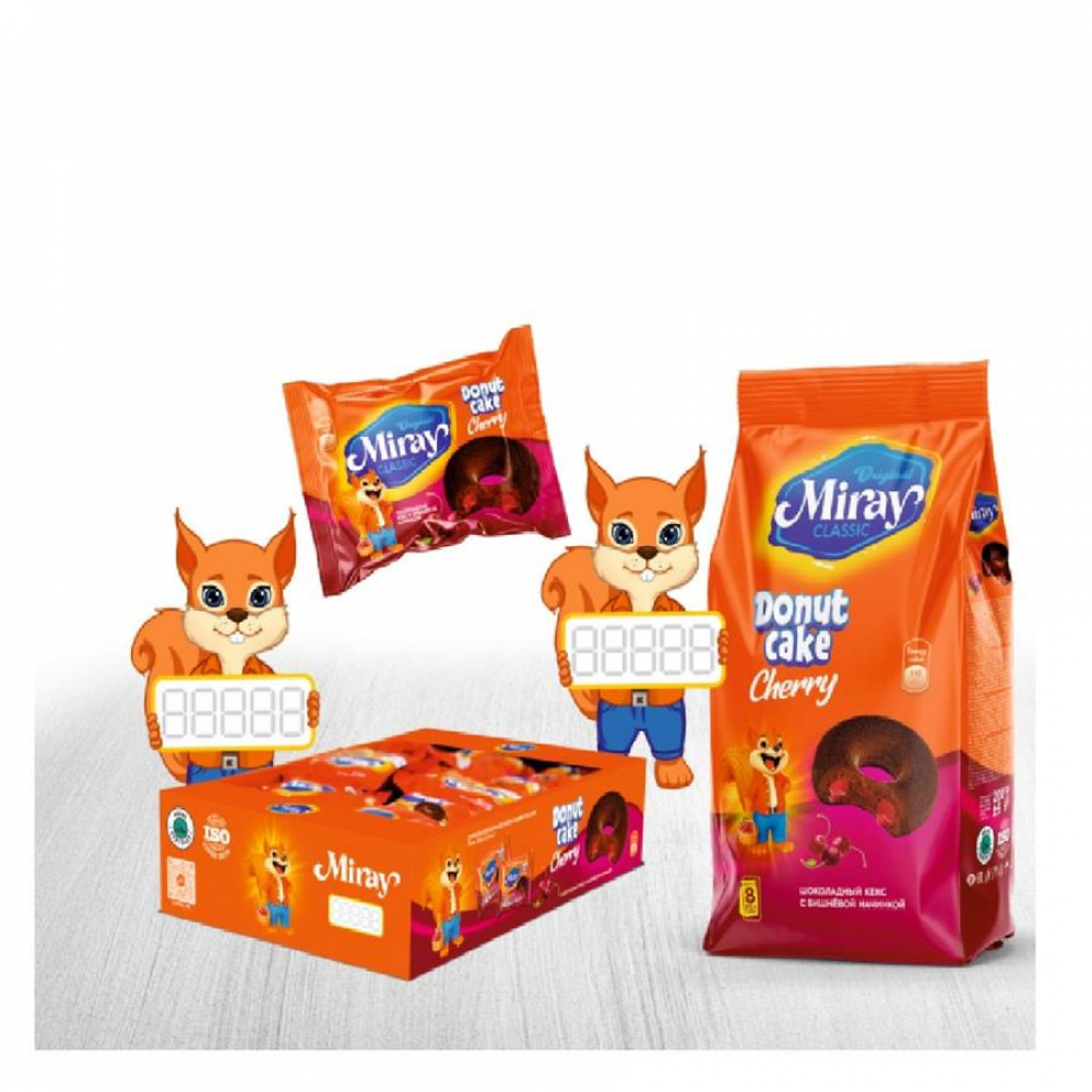 Печеные Miray Donut cake 30гр