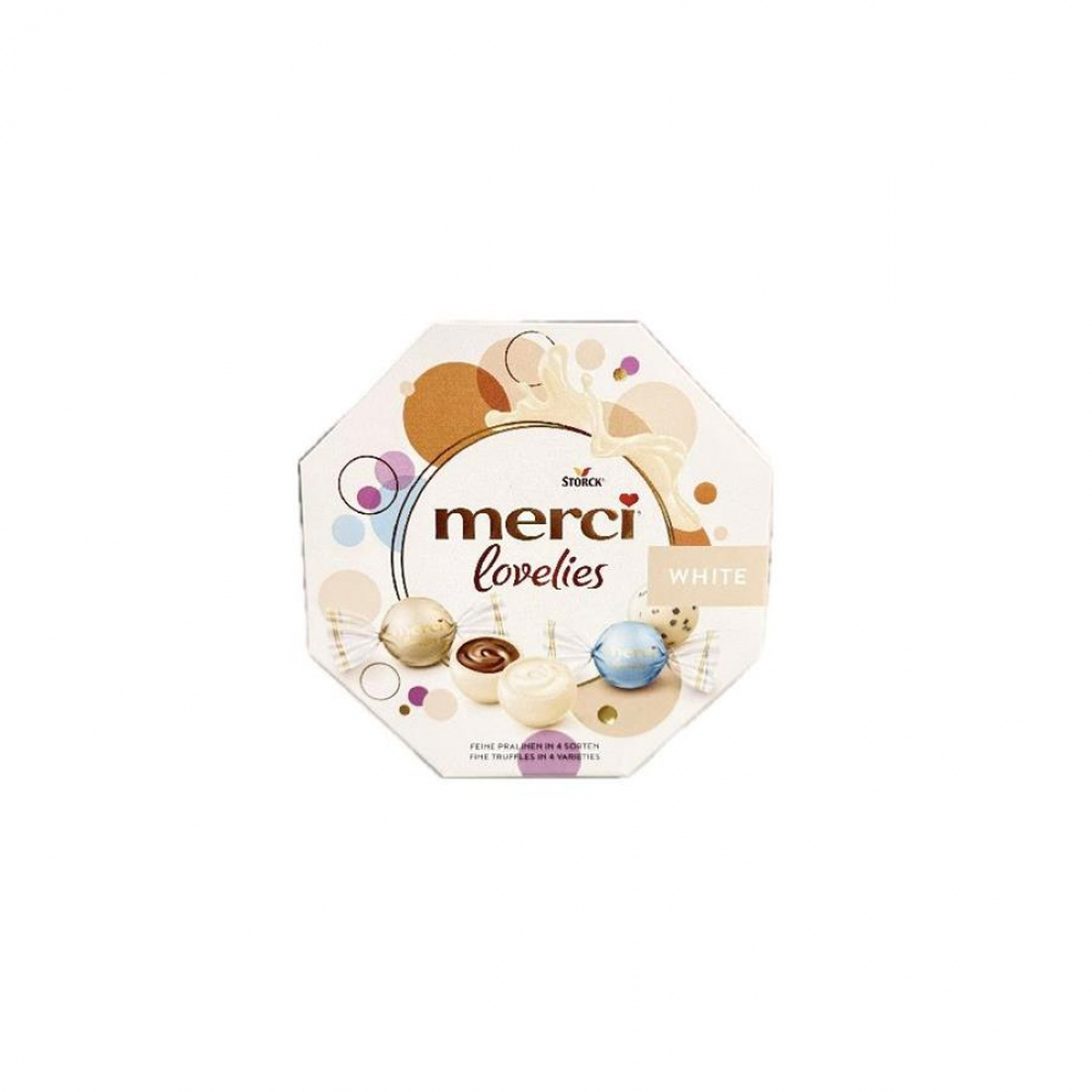 Конфеты MERCI LOVELIES CREAMY 185гр