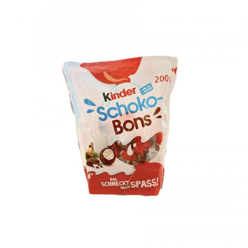 Шок.конфета kinder schoko bons 200гр