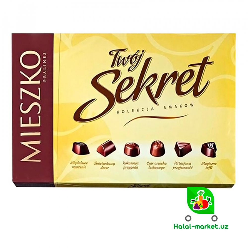 Конфеты MIESZKO Твой Секрет 139гр
