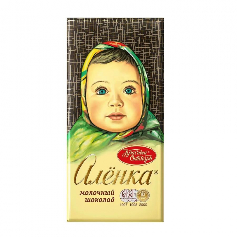 Шоколад АЛЁНКА Молочный 90гр