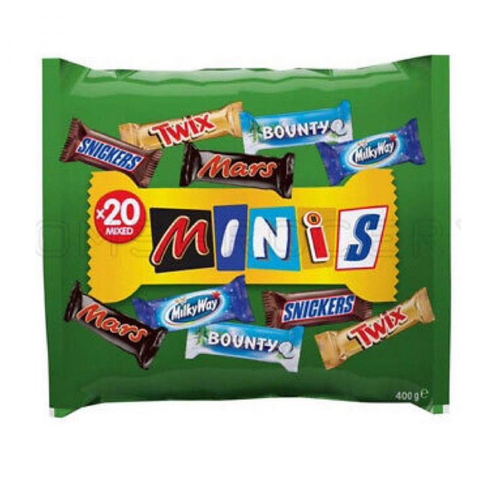 MINI Mars/Twix/Snickers/Bounty 400гр