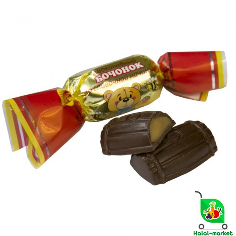 Шоколадные Конфеты ЖАКО Фигурный Бочонок (вес)