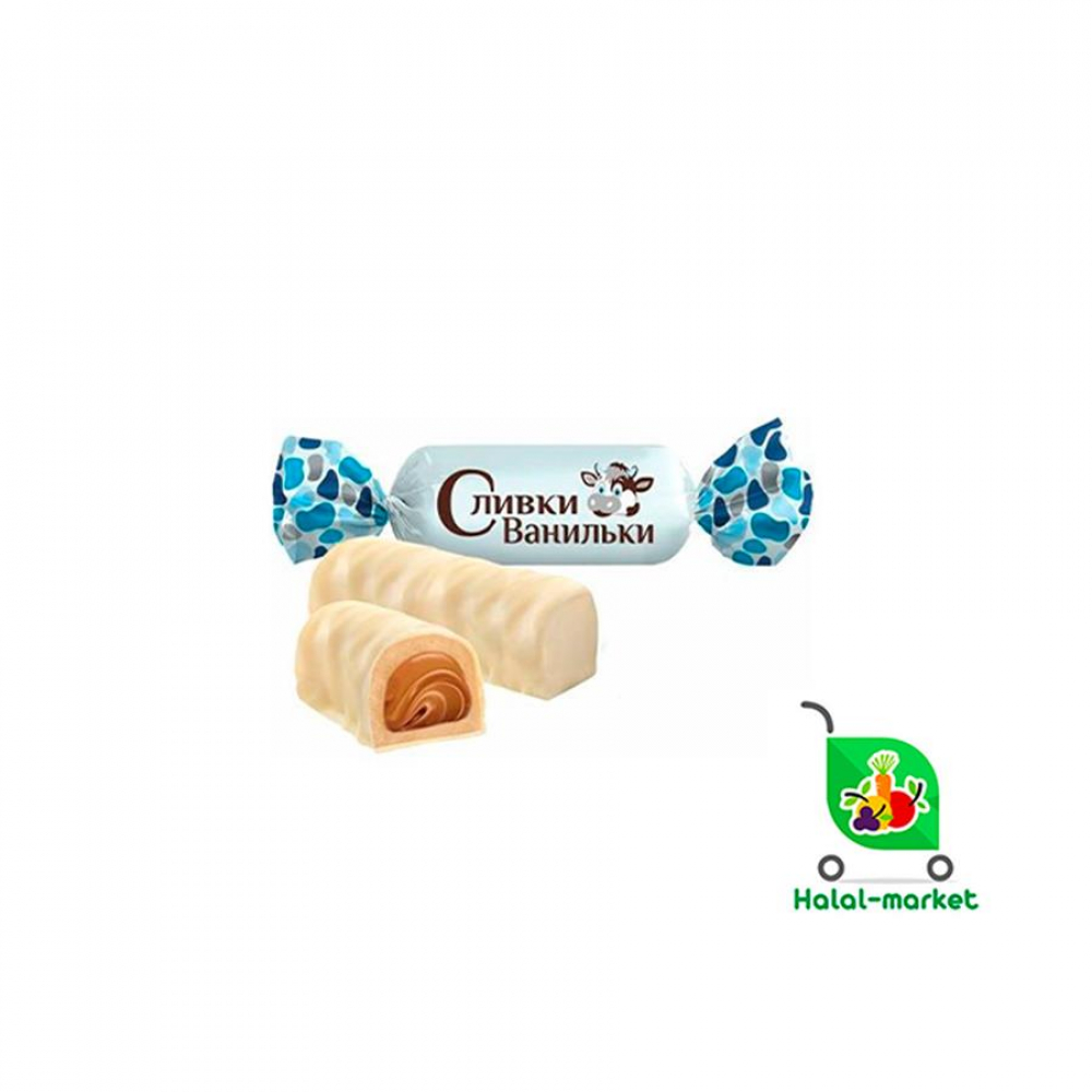 Конфеты мягкая карамель Сливки-Ванильки (вес)