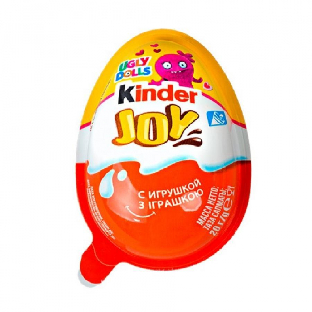 Шоколадное яйцо KINDER JOY Uglu Dolls Girl 20гр