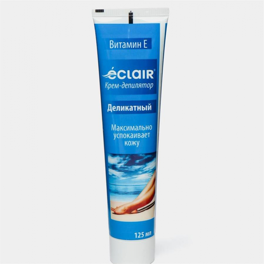 Крем-депилятор ECLAIR Деликатный Витамин Е 125мл