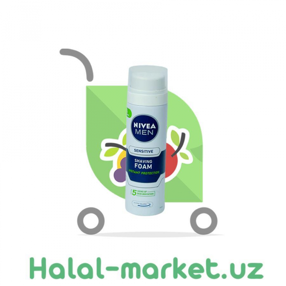 Гель для бритья NIVEA MEN Освежающий 200мл