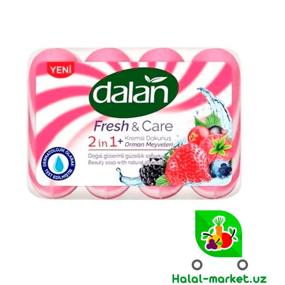 Мыло DALAN 2в1 Лесные Ягоды 90гр*4/360гр