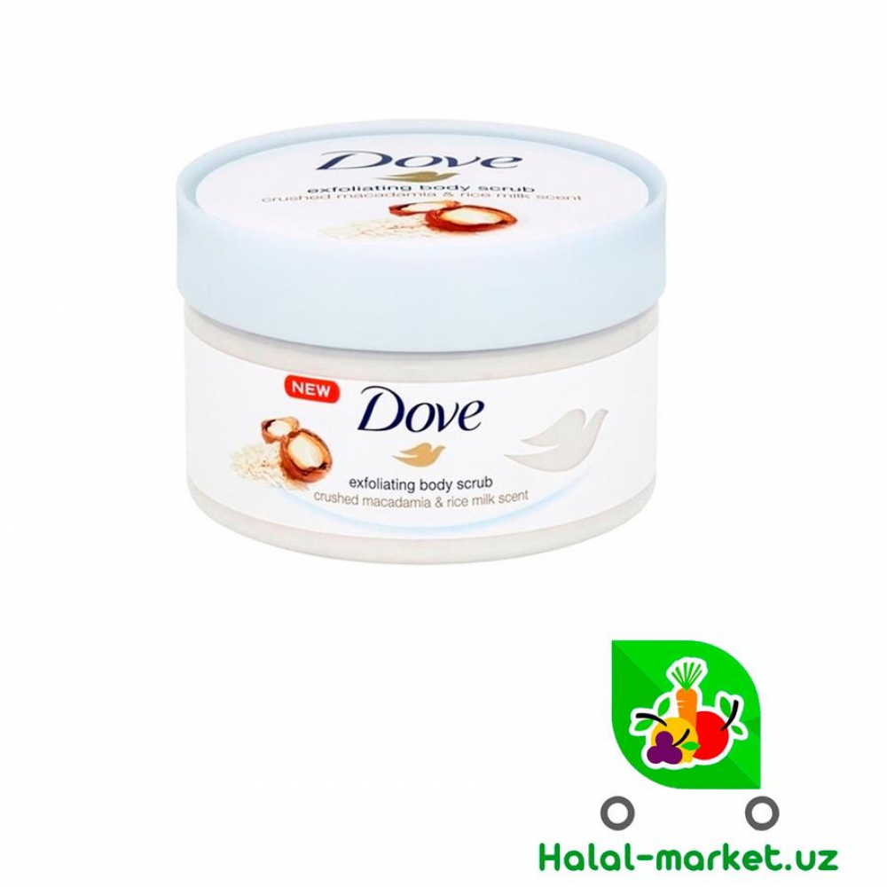 Скраб нежный для тела DOVE 500гр
