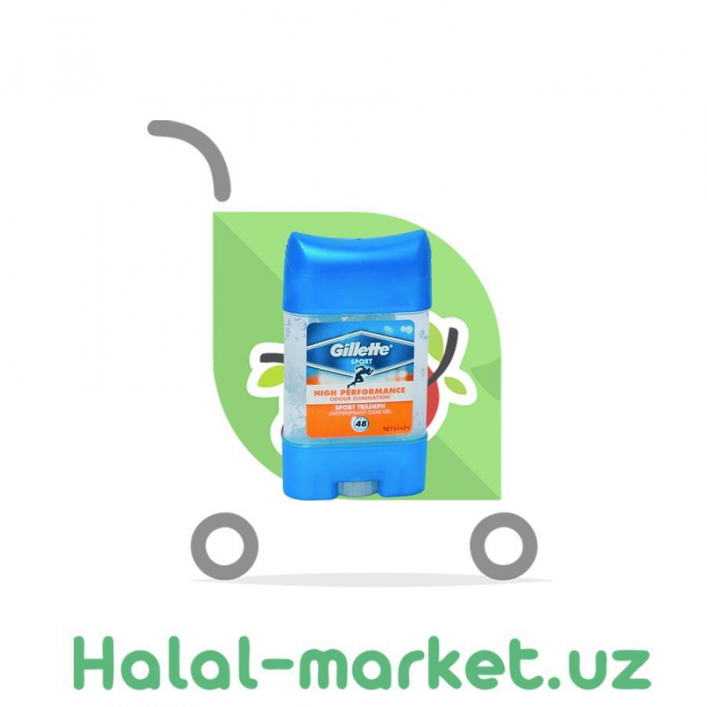 Гелевый дезодорант Gillette Sport triumph 70мл