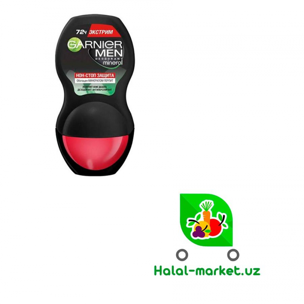 Део-ролик GARNIER MEN Против пота и запаха 50мл