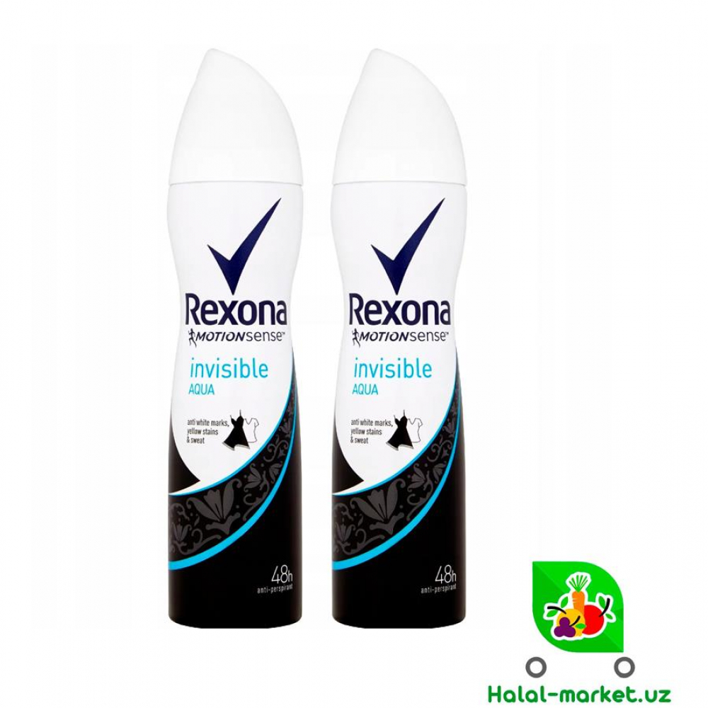 Део-спрей REXONA WOMEN Invisible Aqua 200мл