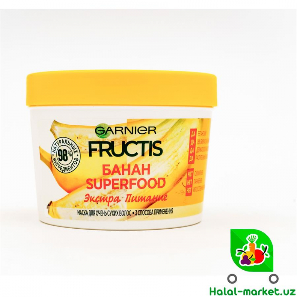 Маска для волос FRUCTIS SUPERFOOD Экстра Питания 390мл