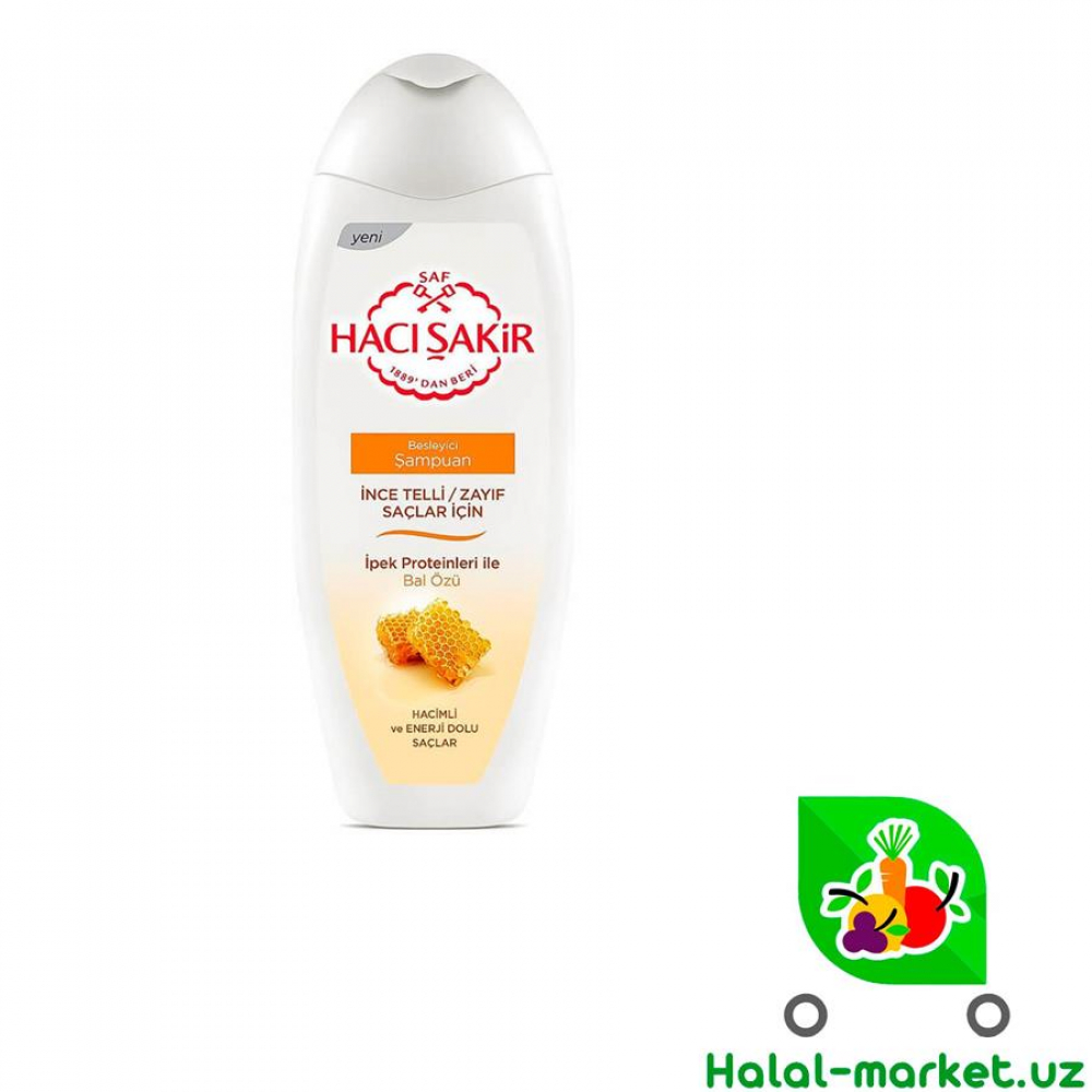 Шампунь HACI SAKIR Мёд 500мл