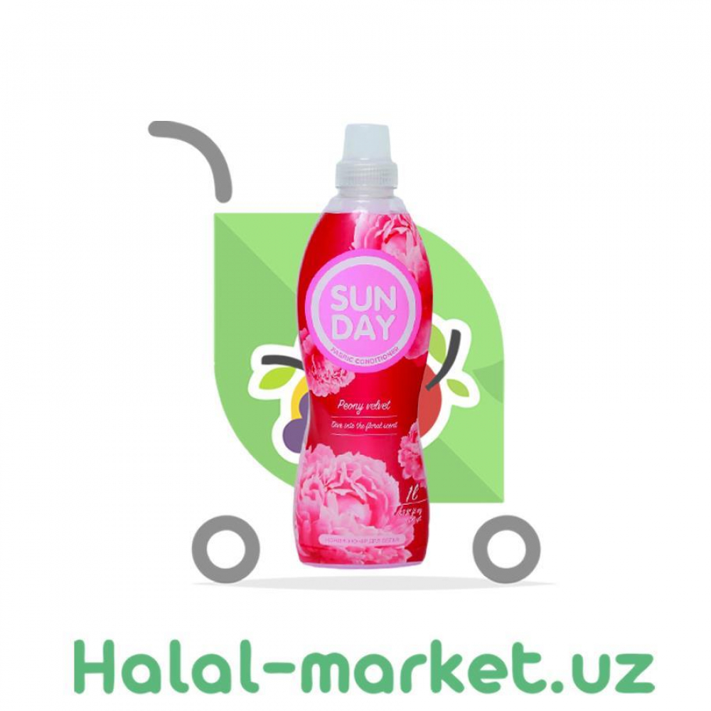 Кондиционер для белья SUNDAY Бархат Пиона 1л