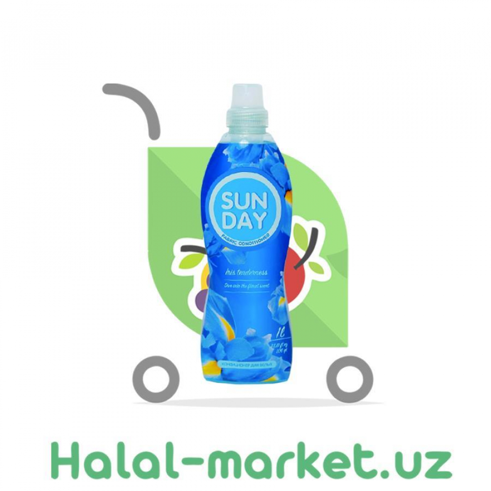 Кондиционер для белья SUNDAY Нежность Ириса 1л