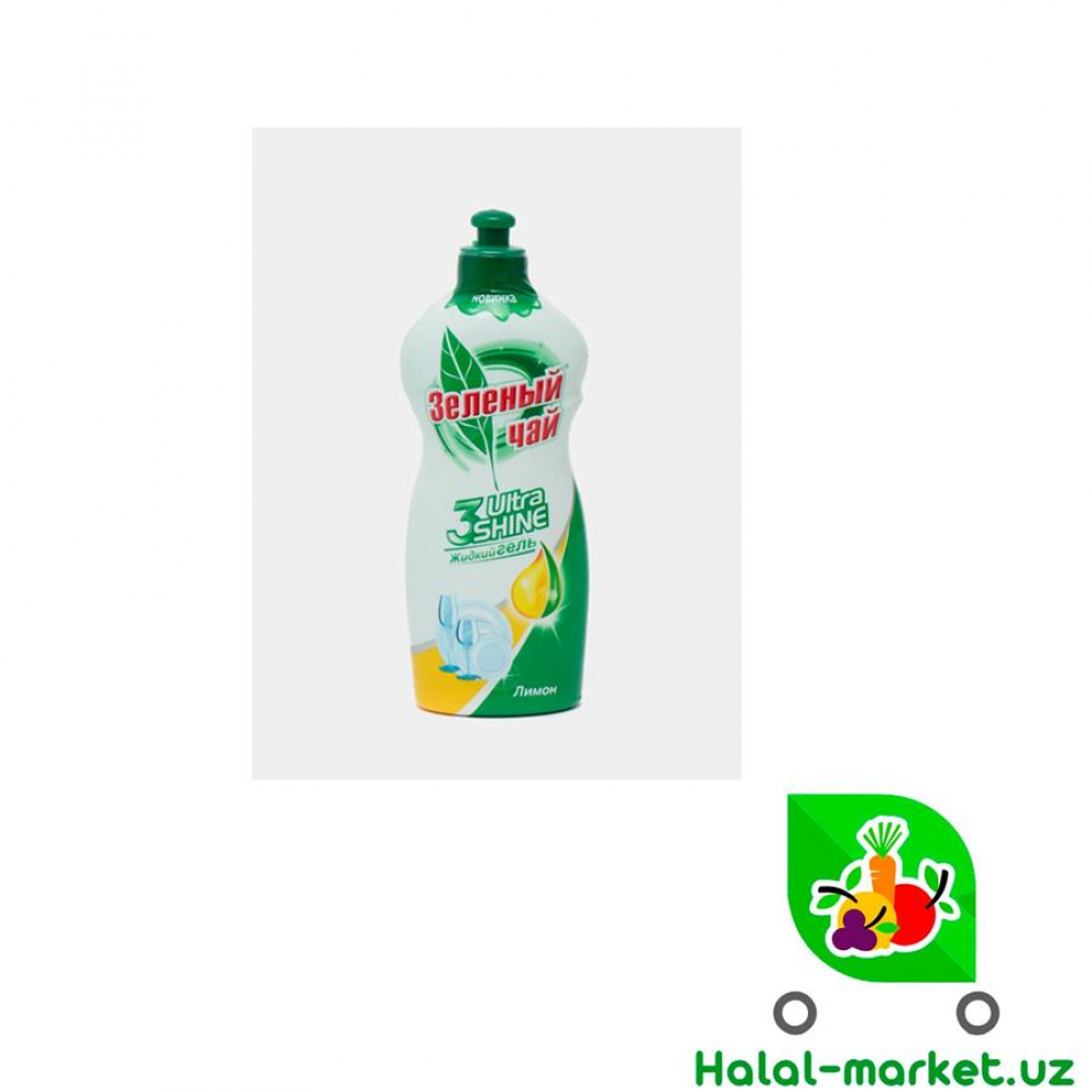 Гель для мытья посуды ЗЕЛЕНЫЙ ЧАЙ Лимон 450гр