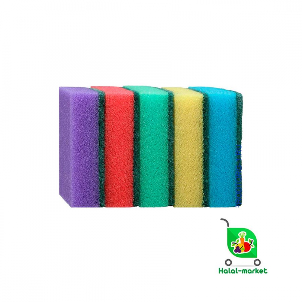 Губка кухон. DEEP BRIGHT 5шт