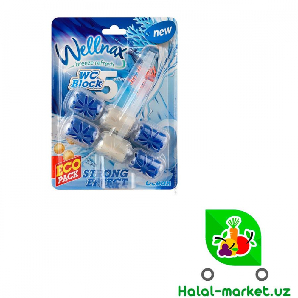 Блоки для туалета WELLNAX Океан 2*57гр