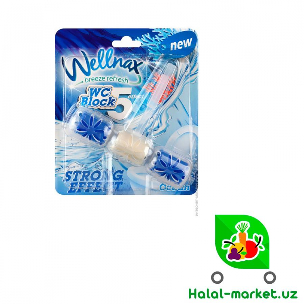 Блоки для туалета WELLNAX Океан 57гр