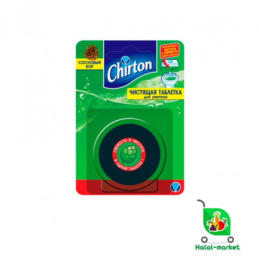 Таблетки для унитаза CHIRTON Сосновый Бор 50гр