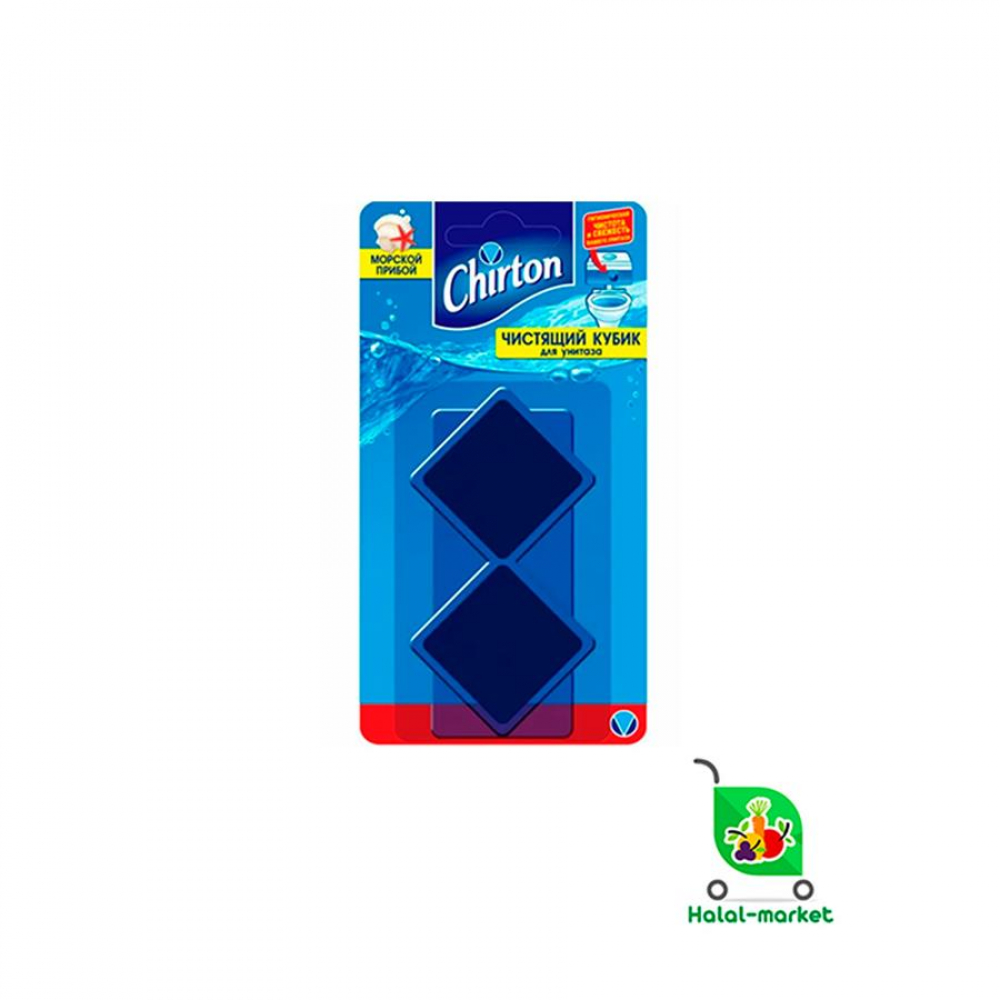 Таблетки для унитаза CHIRTON Морской Бриз 2*50гр