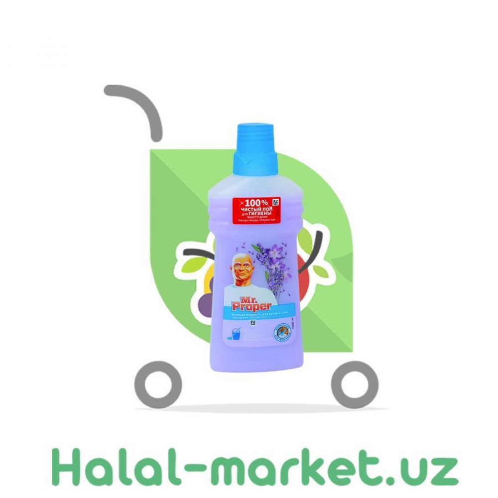 Моющая жидкость для полов Mr.Proper Лаванда 500мл