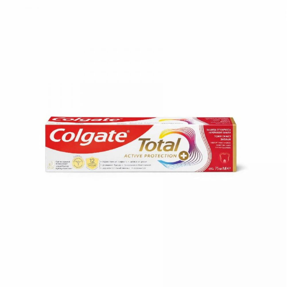 Зуб паста COLGATE Total Активная Защита 75мл
