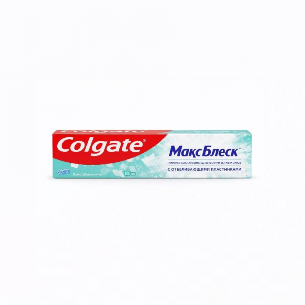 Зуб паста МАКС БЛЕСК COLGATE Кристальная мята 154гр/100мл