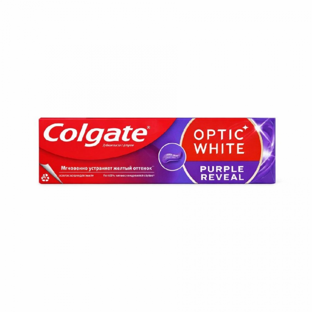 Зуб/паста COLGATE OPTIC WHITE PURPLE REVEAL 75мл