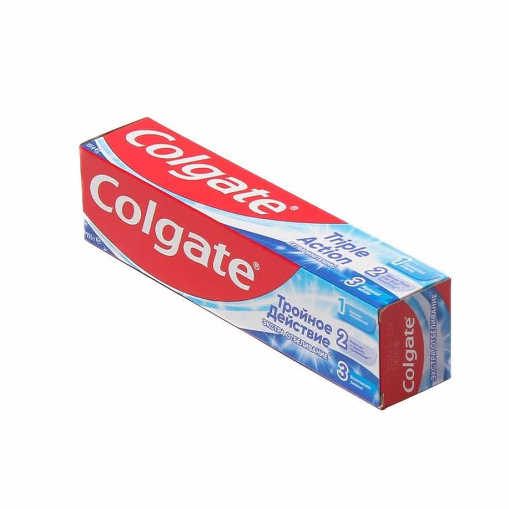Зуб.паста COLGATE Triple Action/Тройное Действия 100мл/154гр