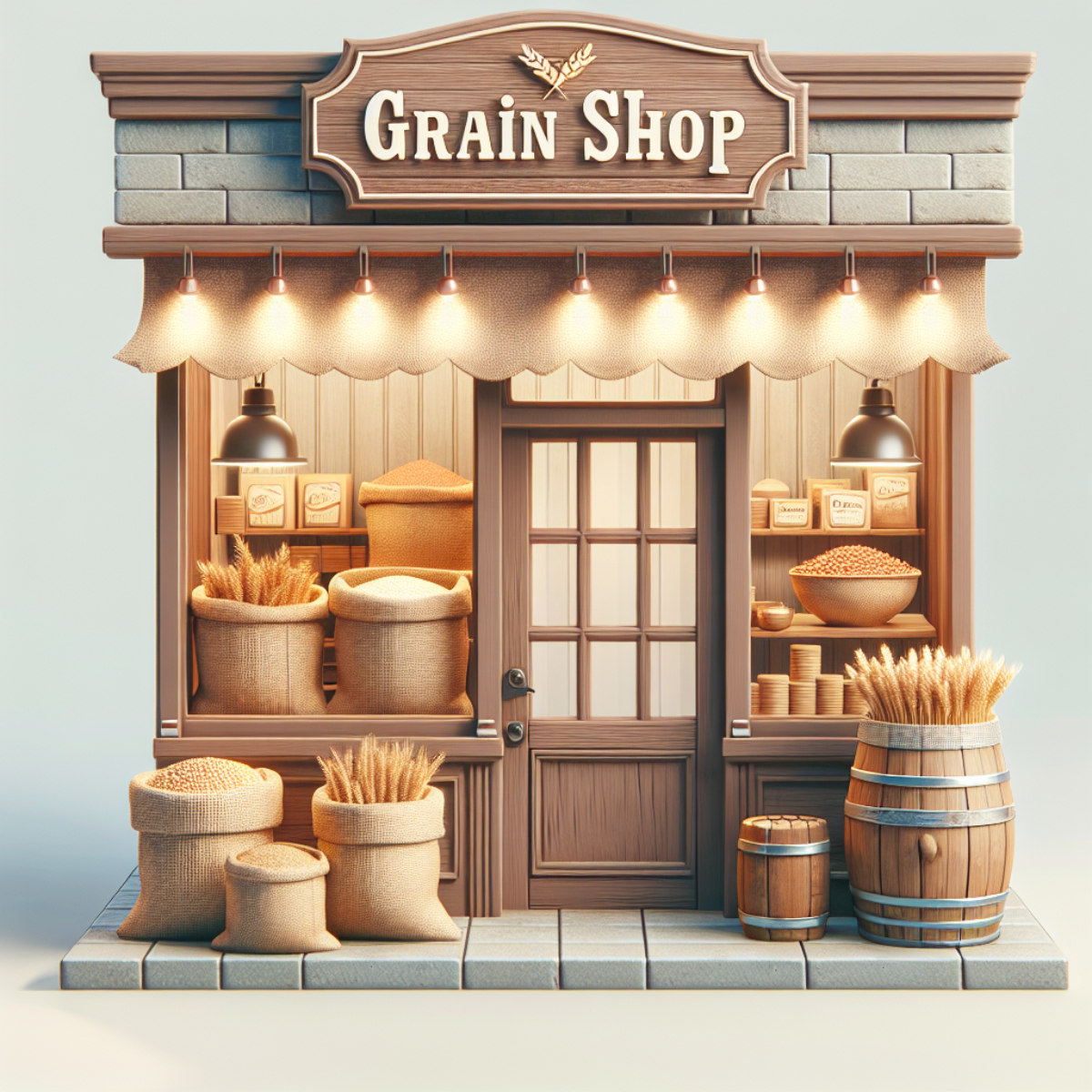 Дәнді өнімдер дүкені cover