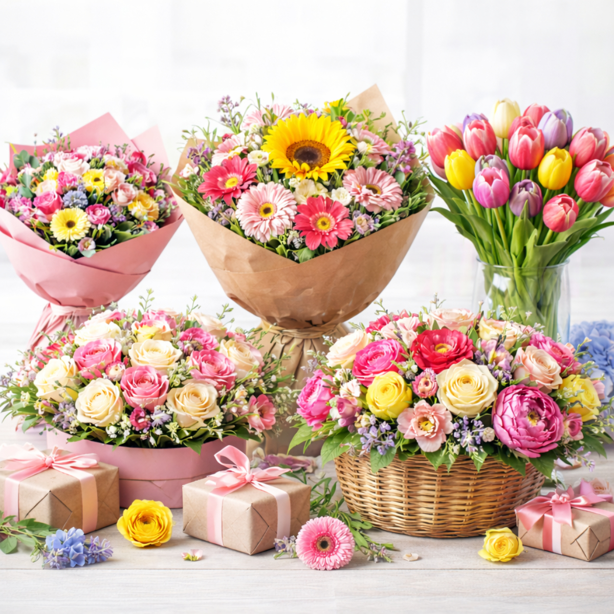 Цветы у дома cover